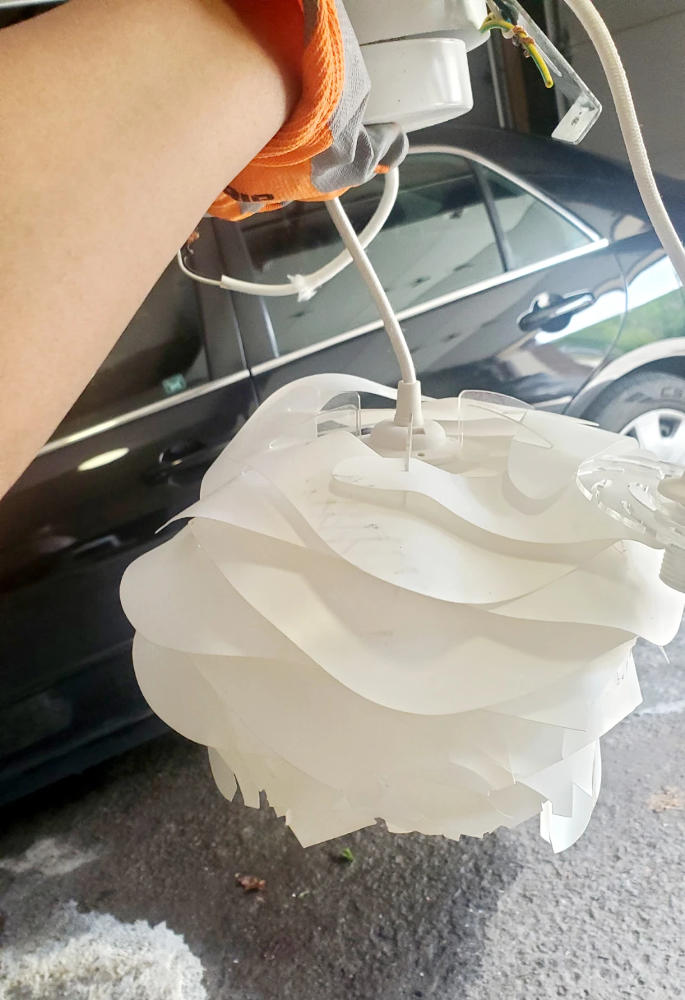 White Pendant Light Fixture