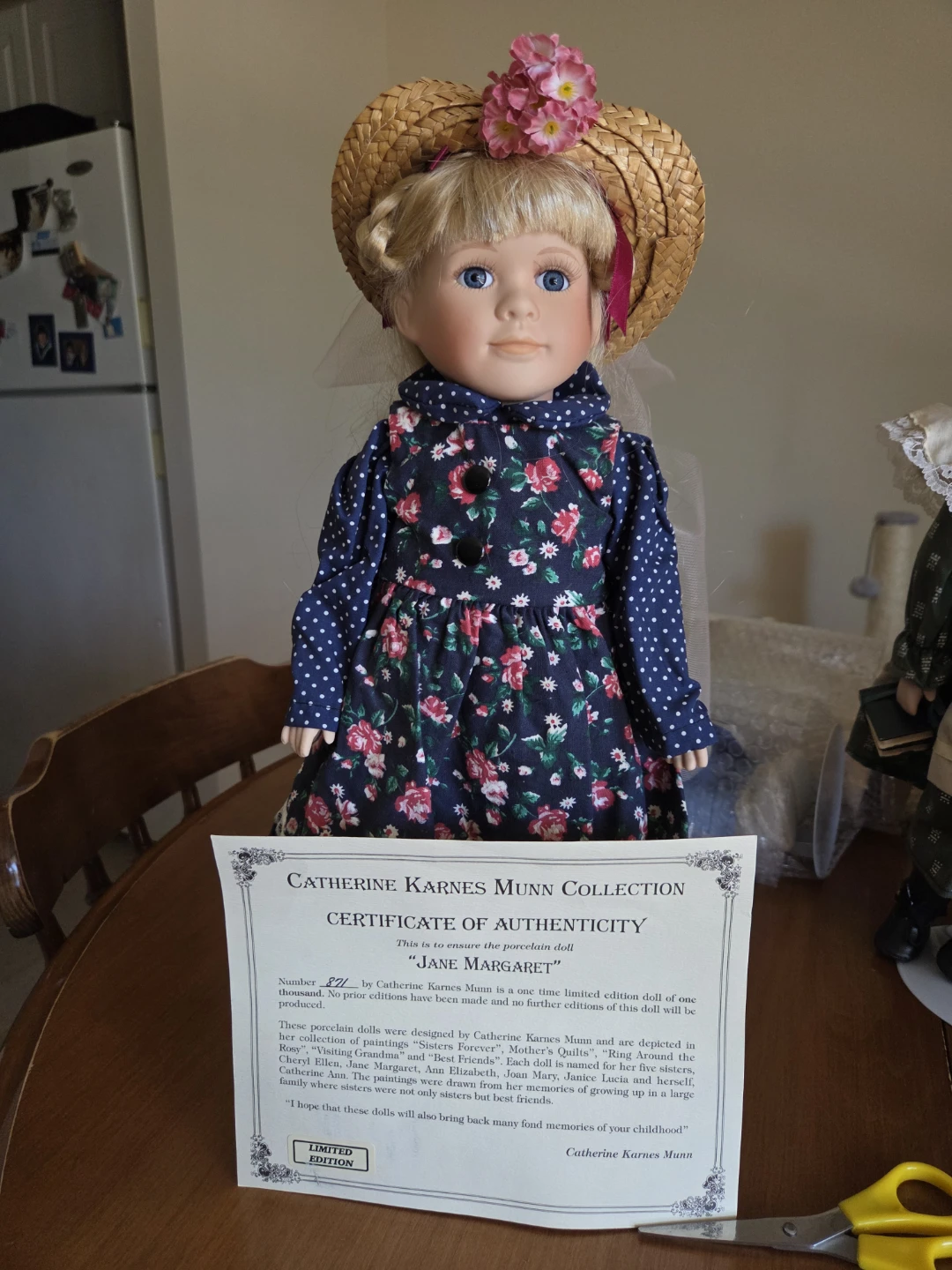 Porcelain Dolls with Certificates of Authenticity