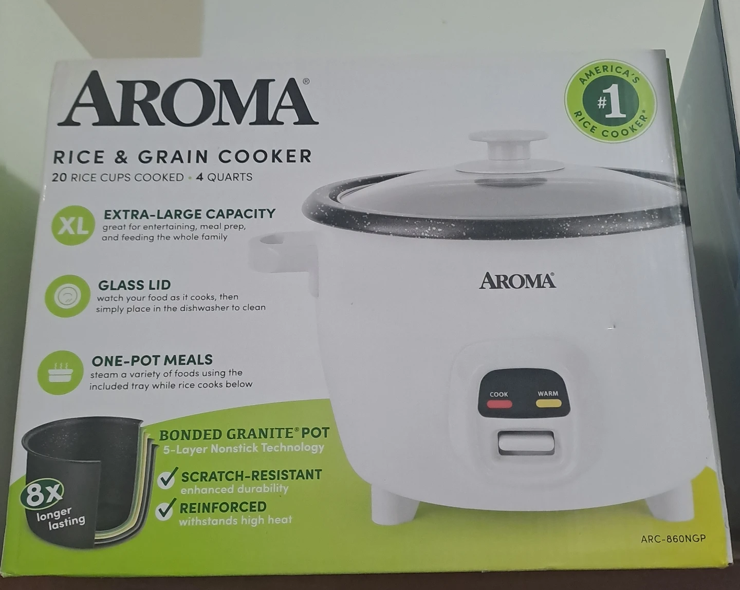 Aroma Rice & Grain Cooker 4 Quarts