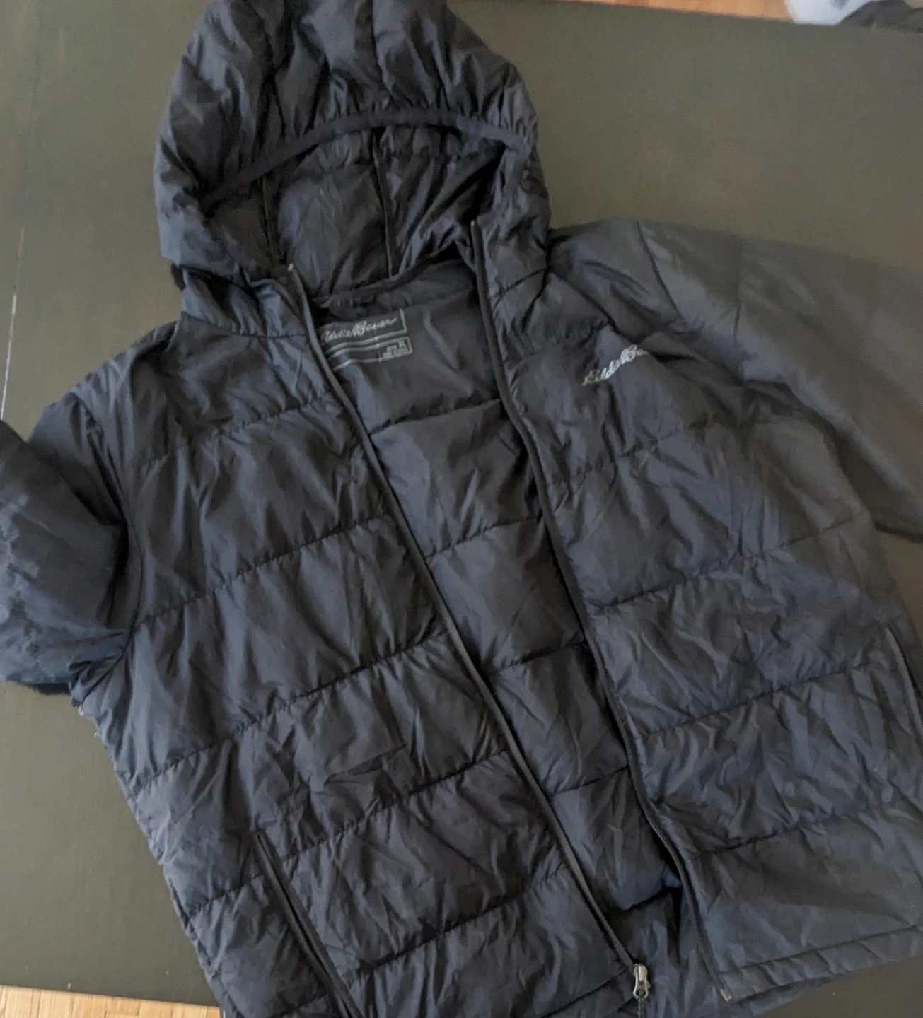 Eddie Bauer Black Puffer Jacket - photo 2