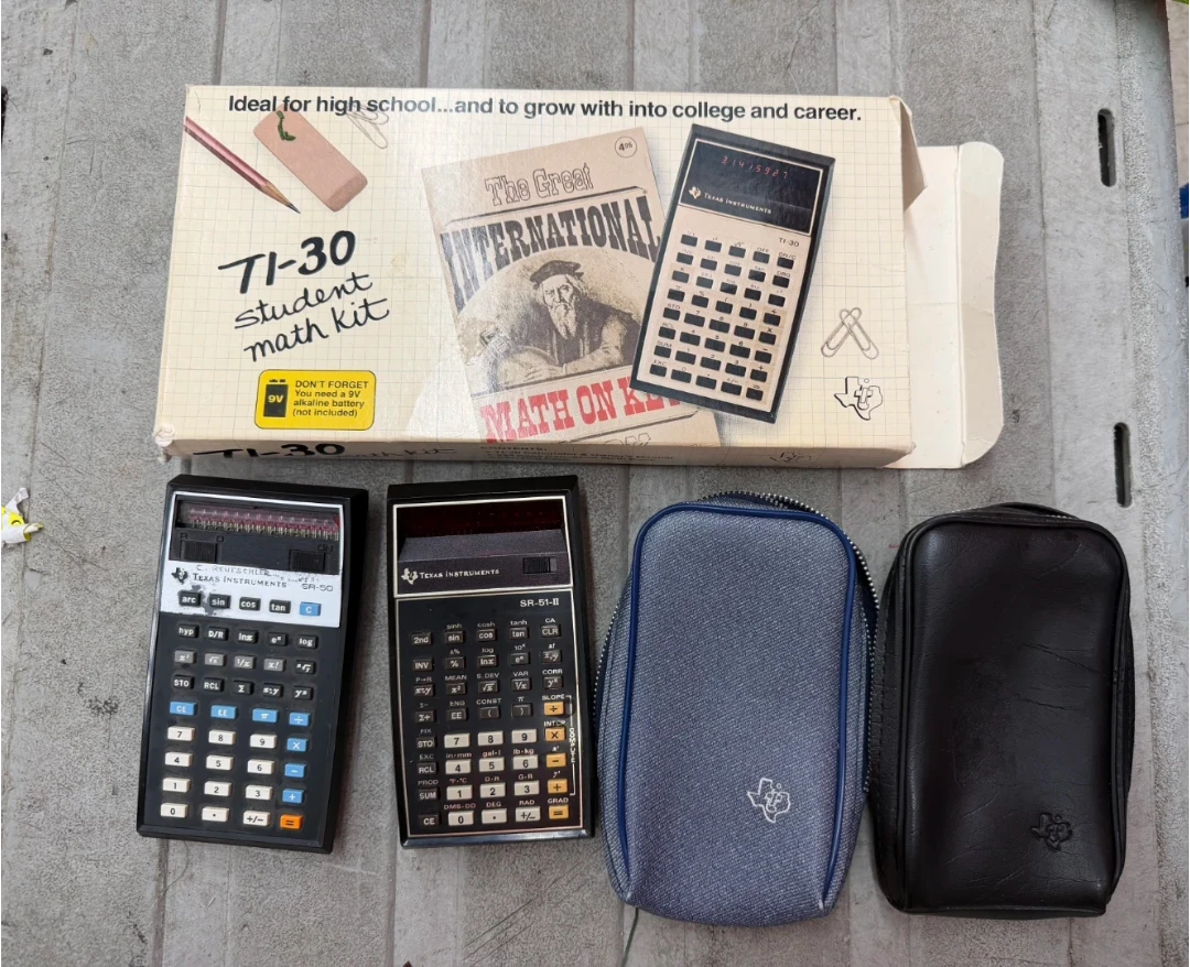 Texas Instruments TI-30 Student Math Kit Calculators