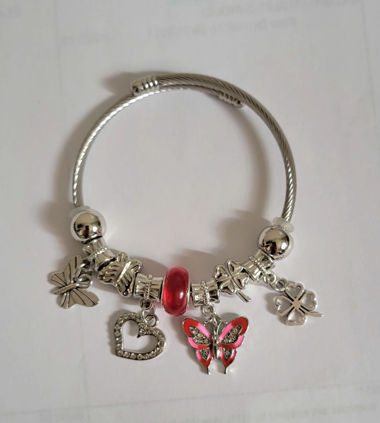 Butterfly Charm Bracelet - photo 2