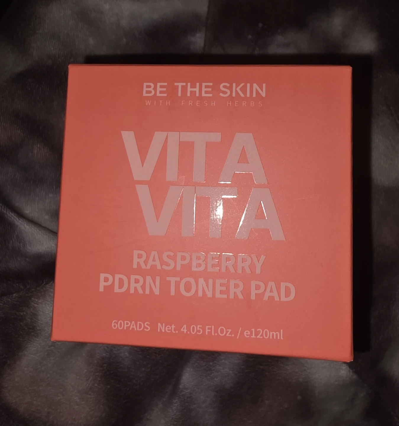 Be The Skin Vita Vita Raspberry PDRN Toner Pads