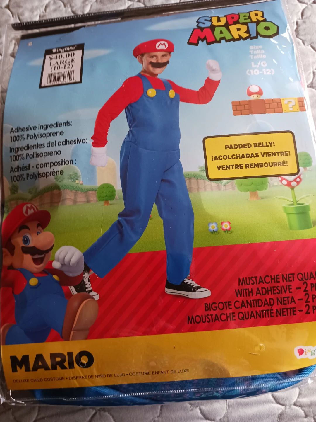 Super Mario Deluxe Child Costume L/G (10-12) - photo 2