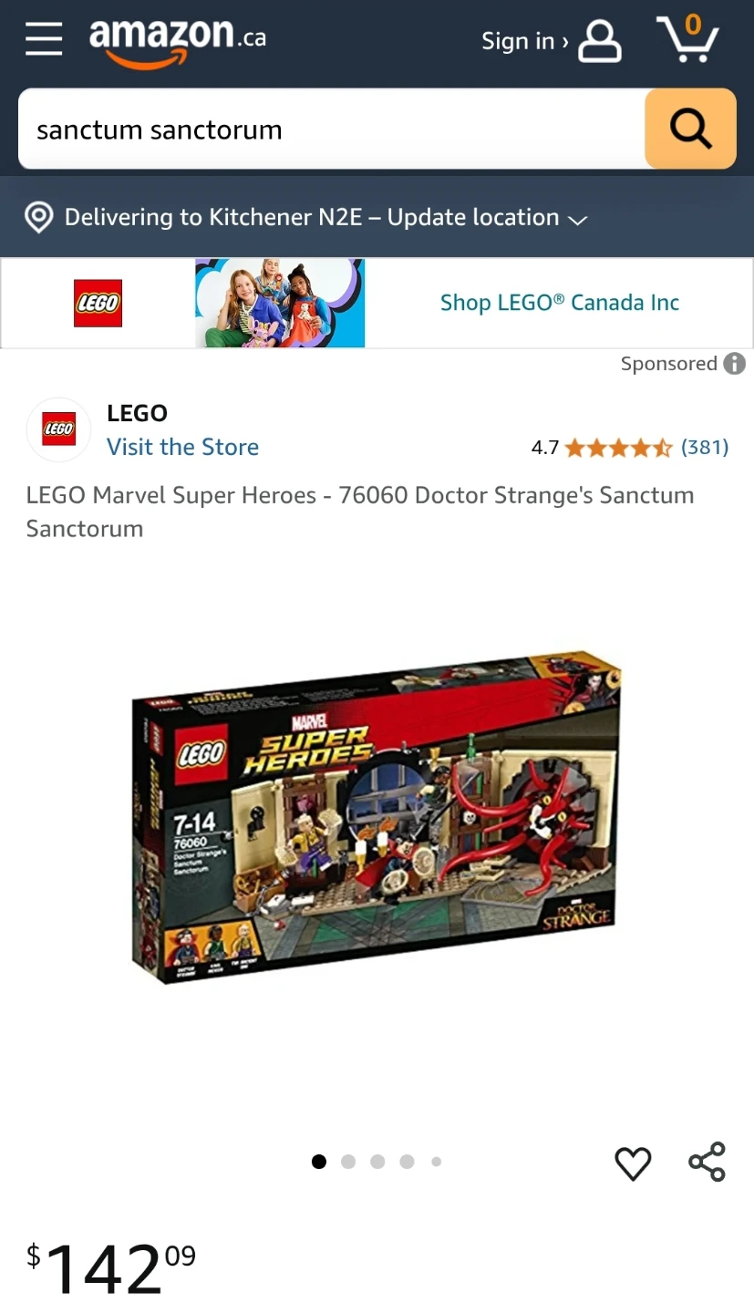 Lego Doctor Strange's Sanctum Sanctorum 76060 - photo 5