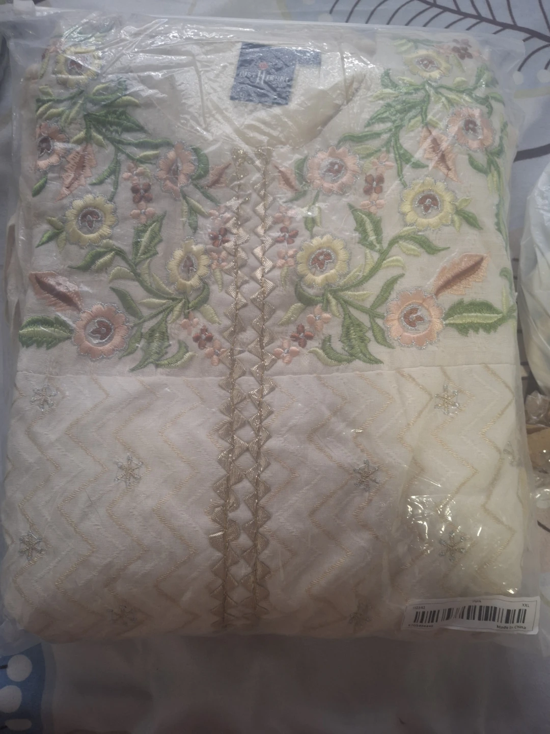 Just Henna Embroidered Dress - Size L - photo 4