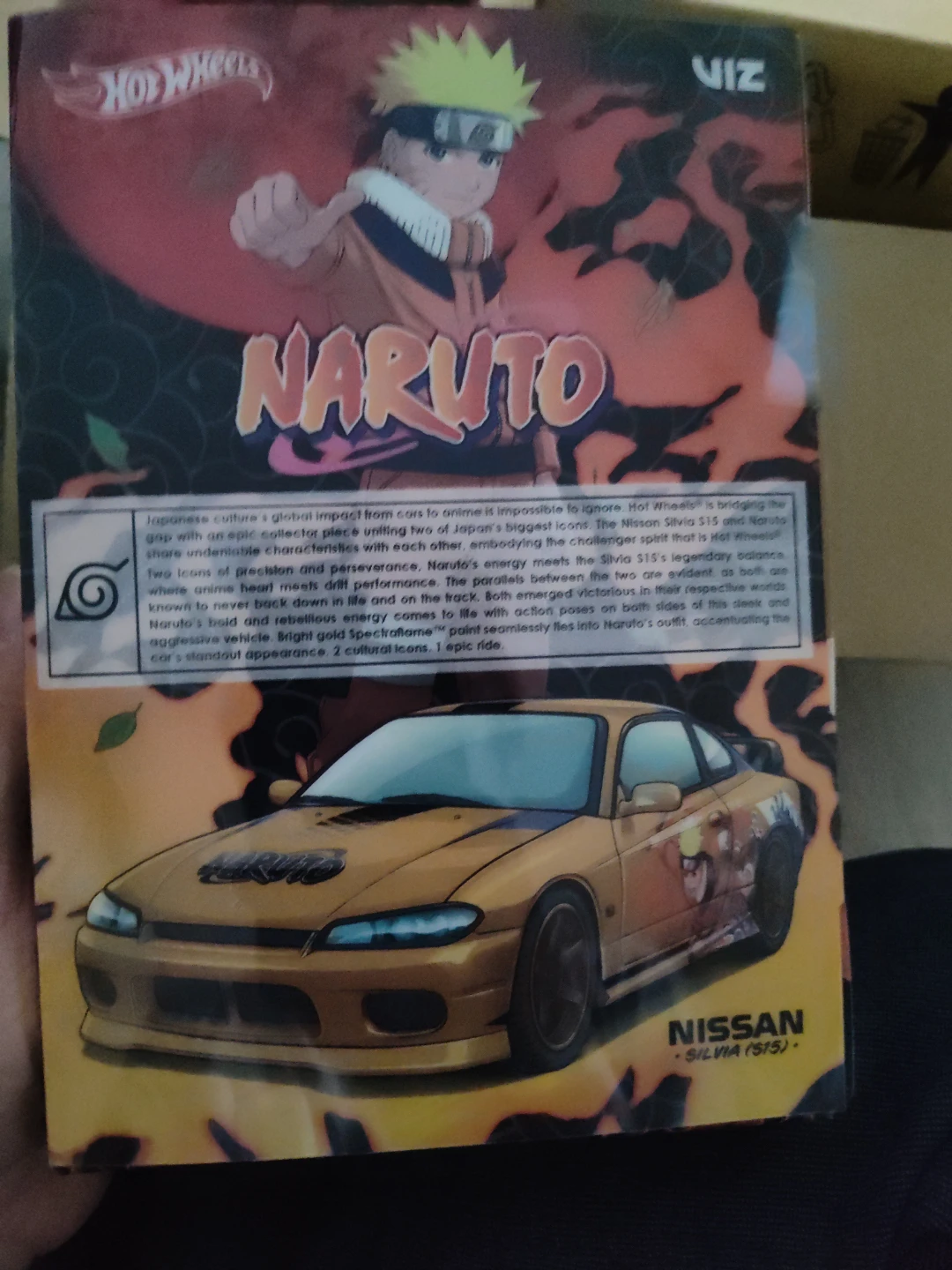 Hot Wheels Collectors Anime Series Nissan Silvia S15 Naruto - photo 2