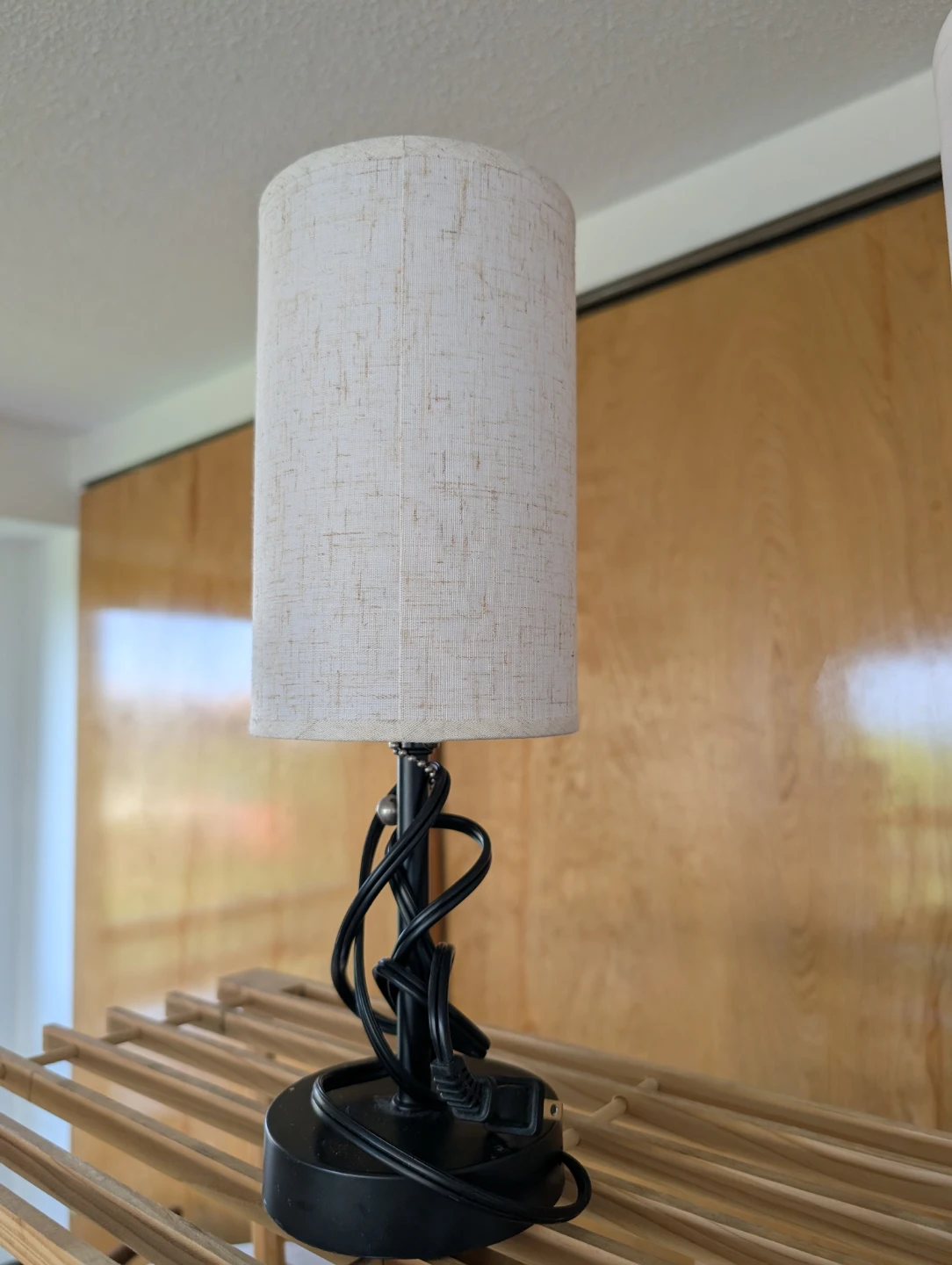 Table Lamp with Linen Shade