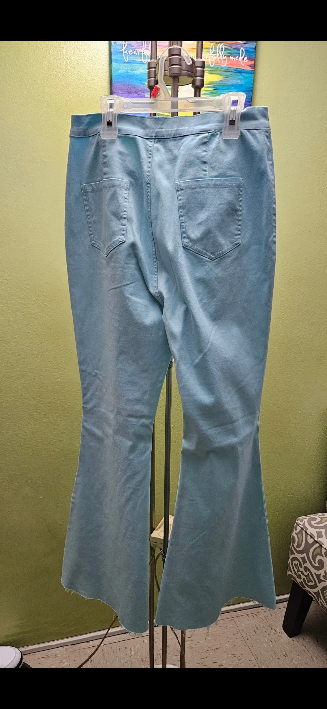 Daisy Blue Flare Jeans Size 2X - photo 2
