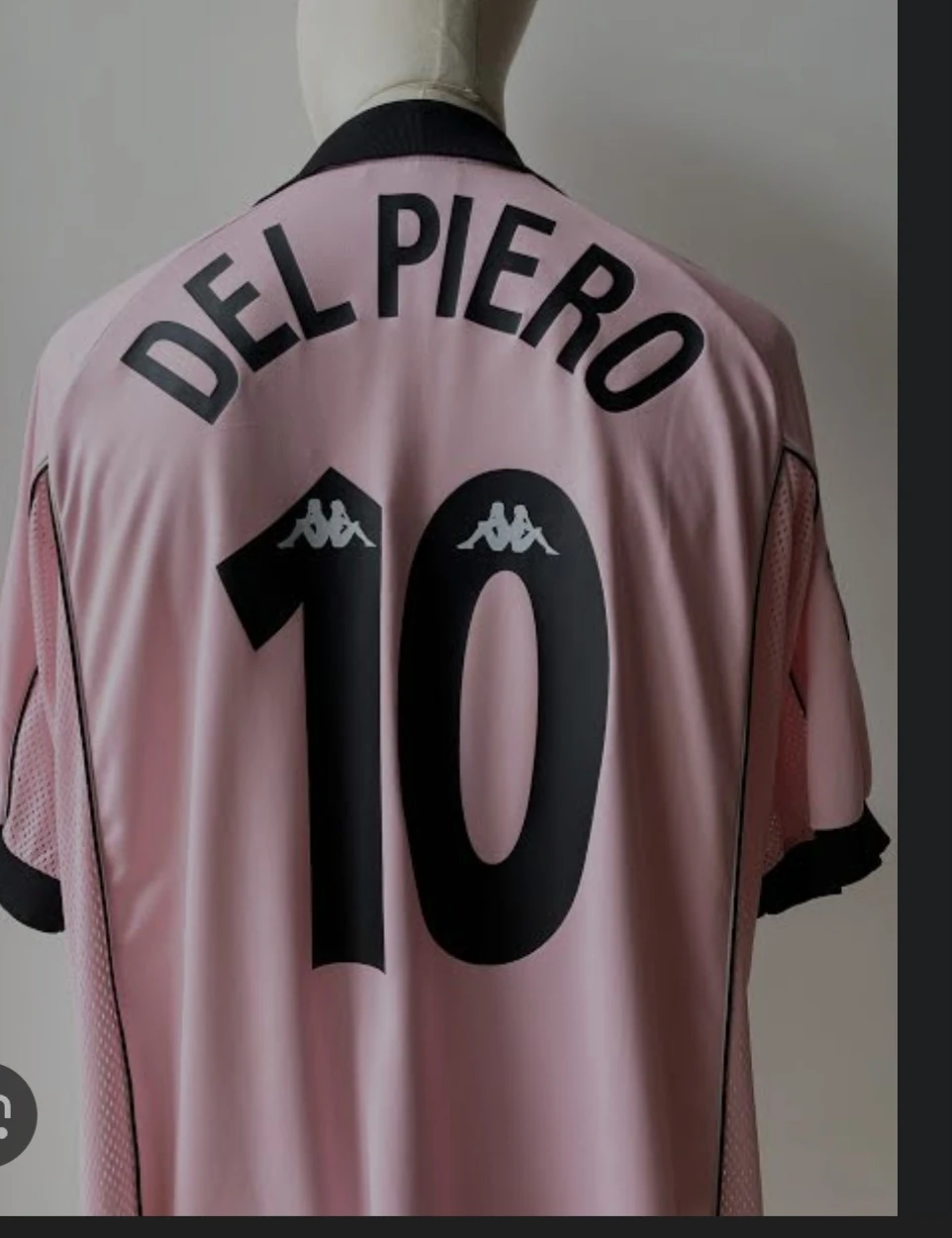 Juventus 1997 1998 away shirt DEL PIERO XL kappa - photo 5
