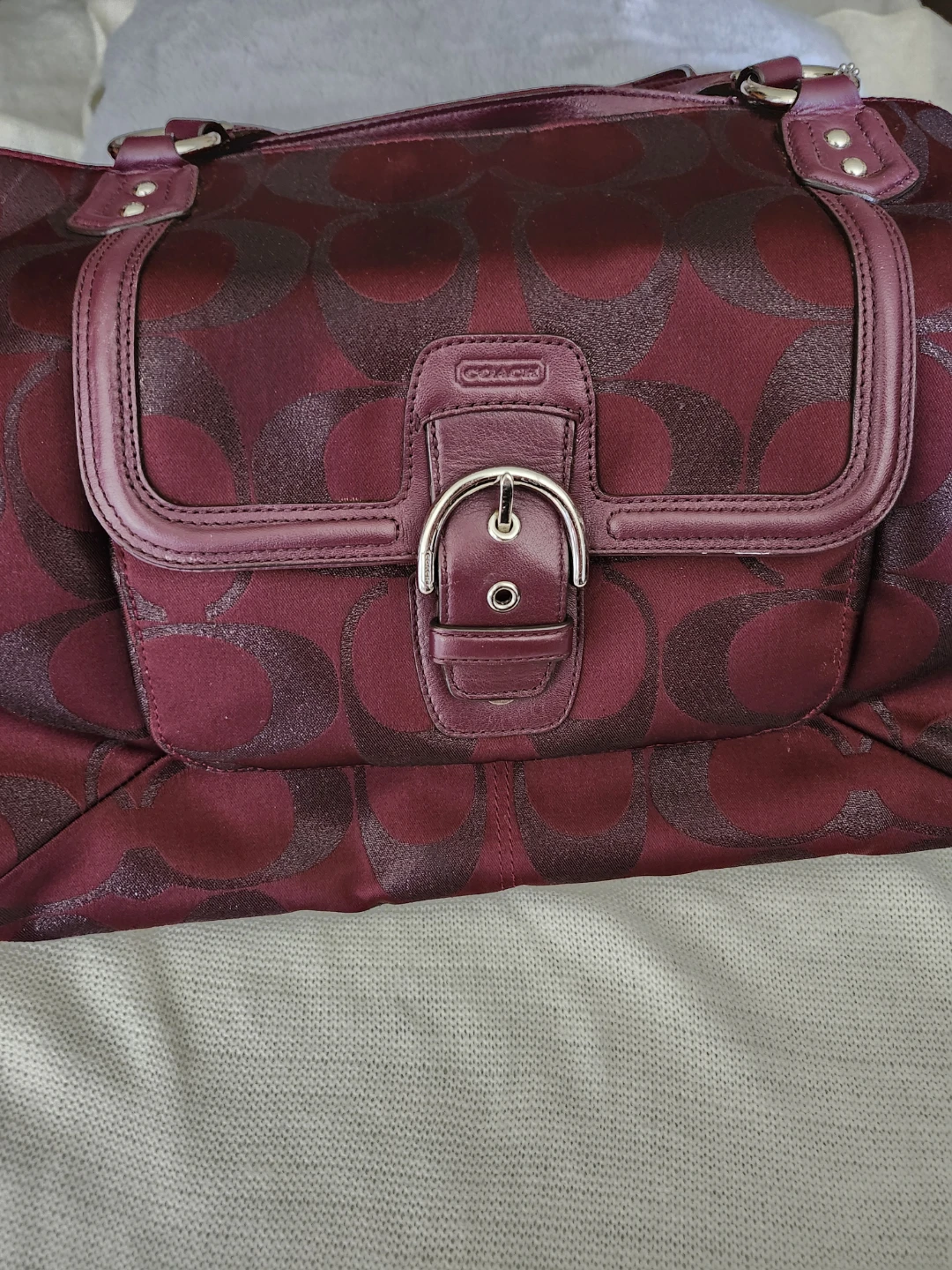 Coach Signature Satchel Bag Purse - photo 3