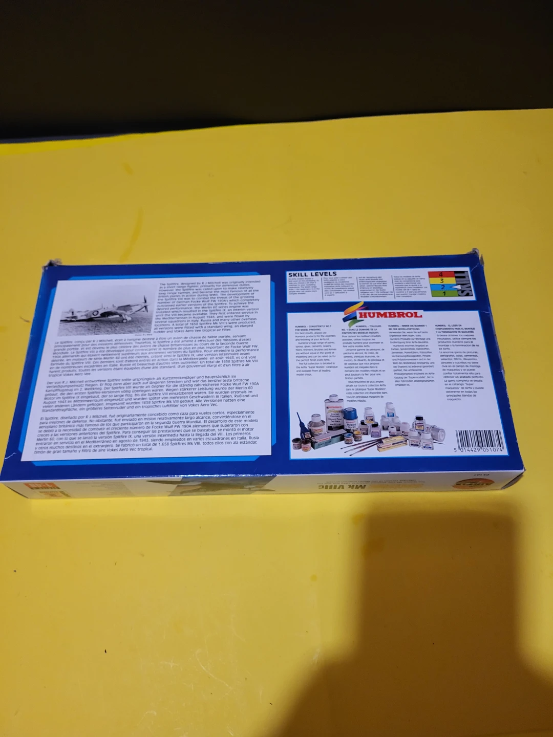 Airfix Spitfire Mk VIIIc Model Kit 1:48 - photo 2