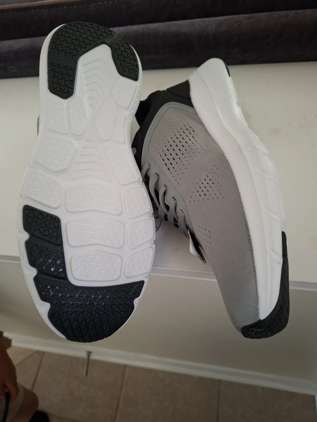 George Men's Grey Walking Shoes Size 9 - photo 2