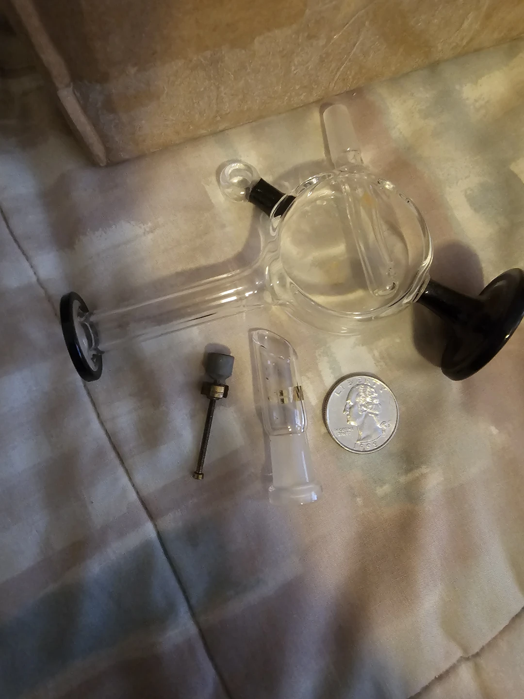 Grav Labs Mini Dab Rig Glass Water Pipe - photo 2