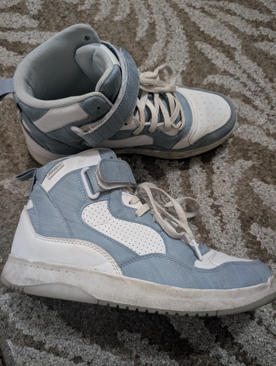 Good condition AND1 High-Top Sneakers size 9 women - photo 3