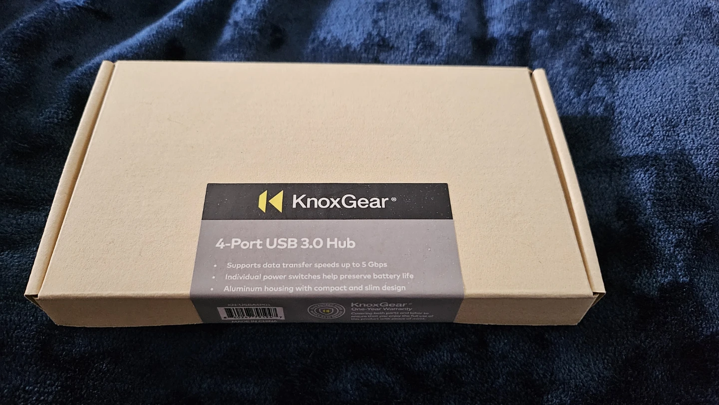 KnoxGear 4-Port USB 3.0 Hub ⚽