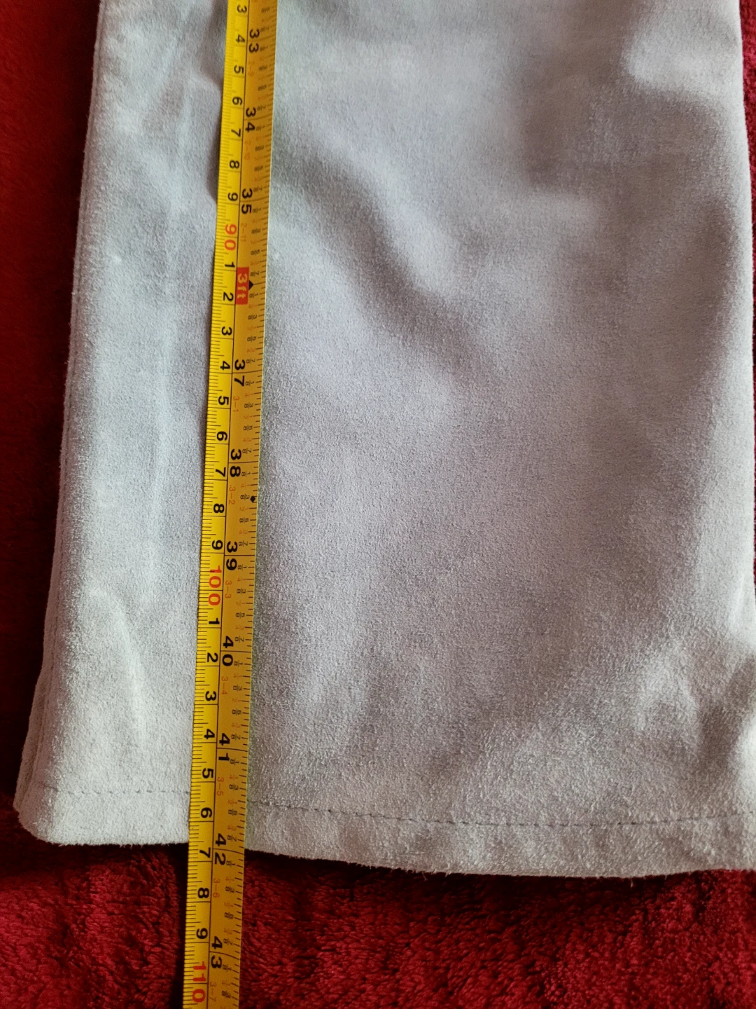 Lauren Ralph Lauren Suede Pants Size 8⚽ - photo 5