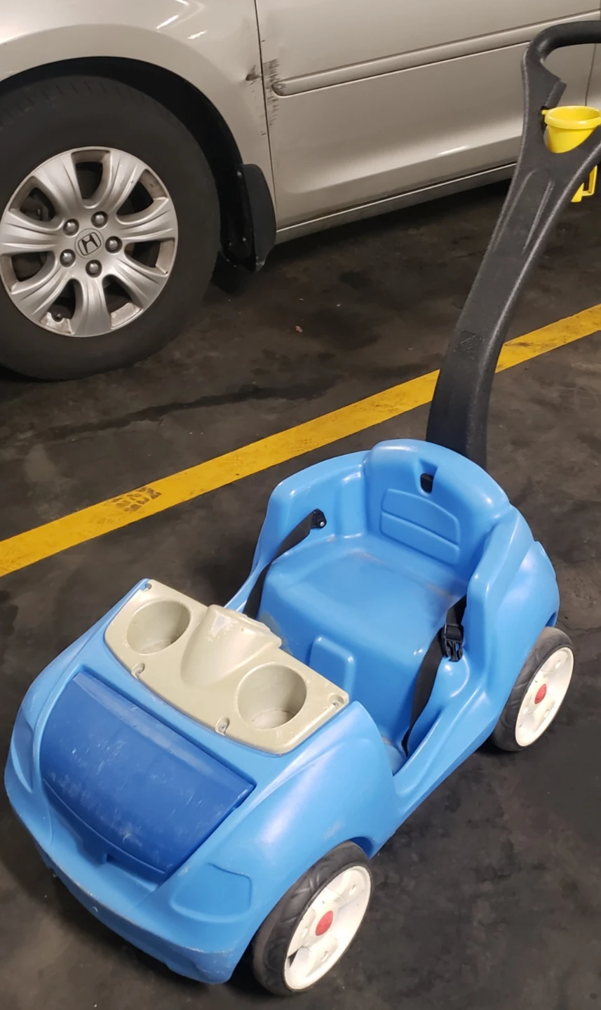 Blue Cozy Coupe Push Car - photo 2