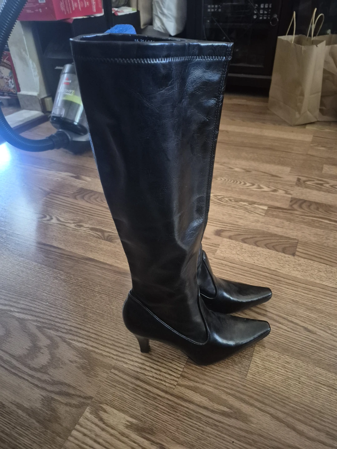 Franco Sarto Black Knee-High Boots - photo 3