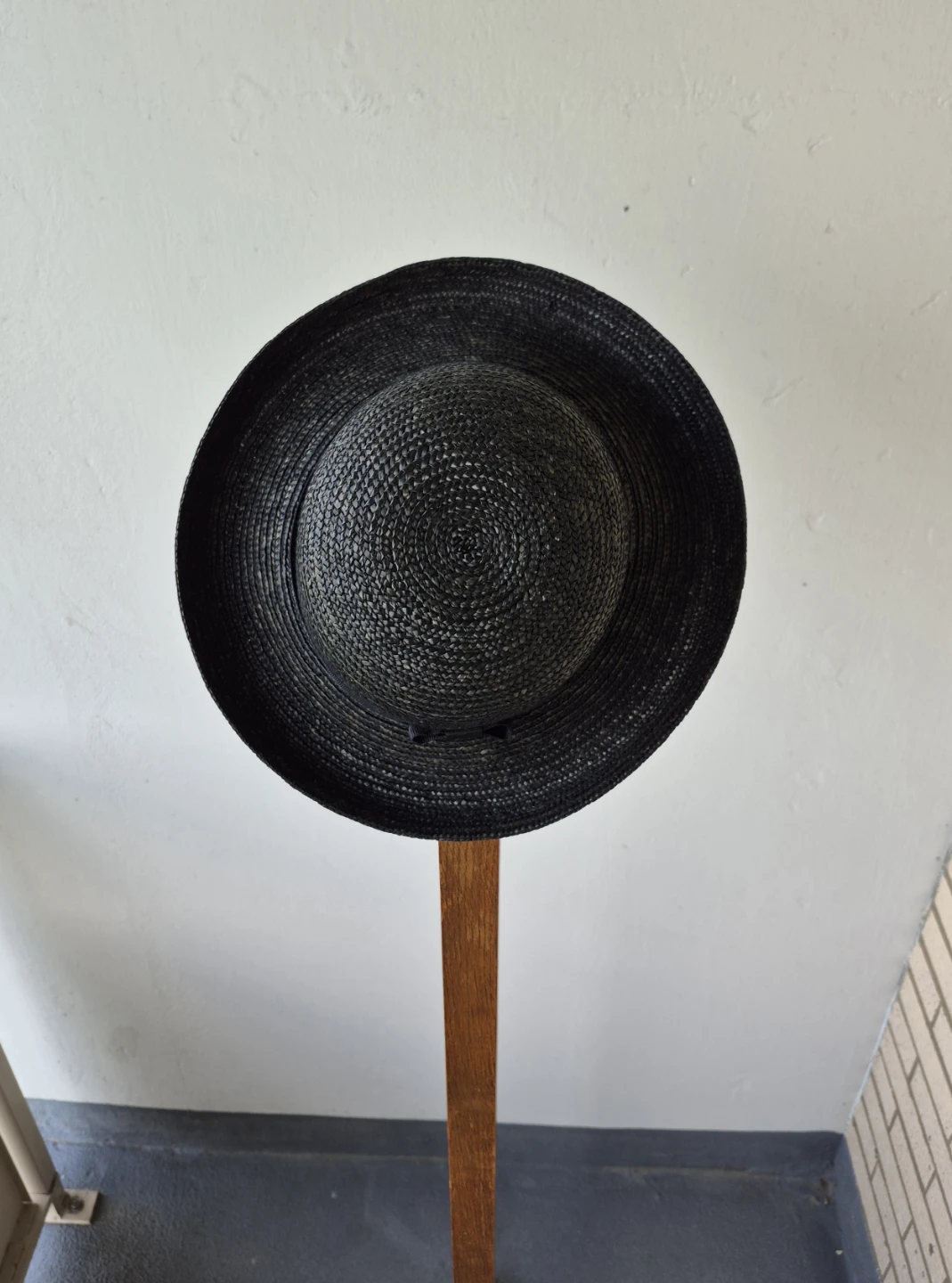 Classic Dressy Straw Sun Hat (wear 2 ways: brim up / brim down) - photo 4