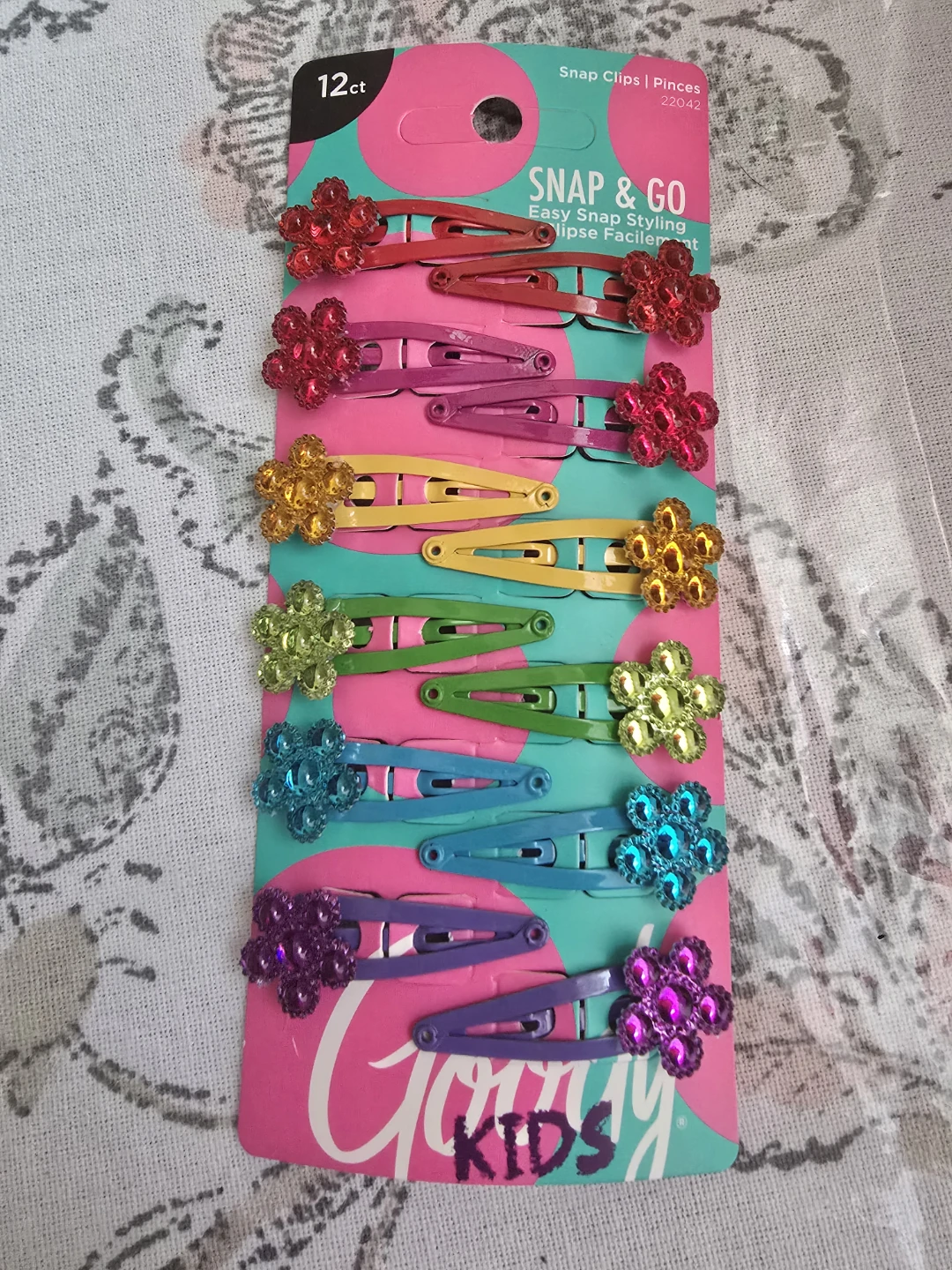 ⚽️ Goody Snap & Go Kids Hair Clips - 12 Count