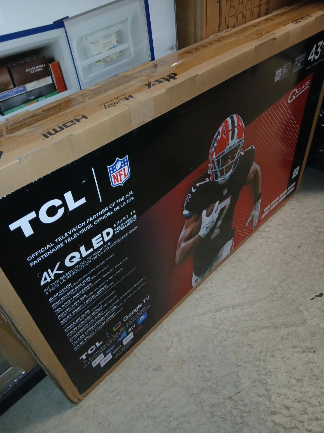 QLED SMART TV ON SALE  43" TCL 4K QLED GOOGLE SMART TV