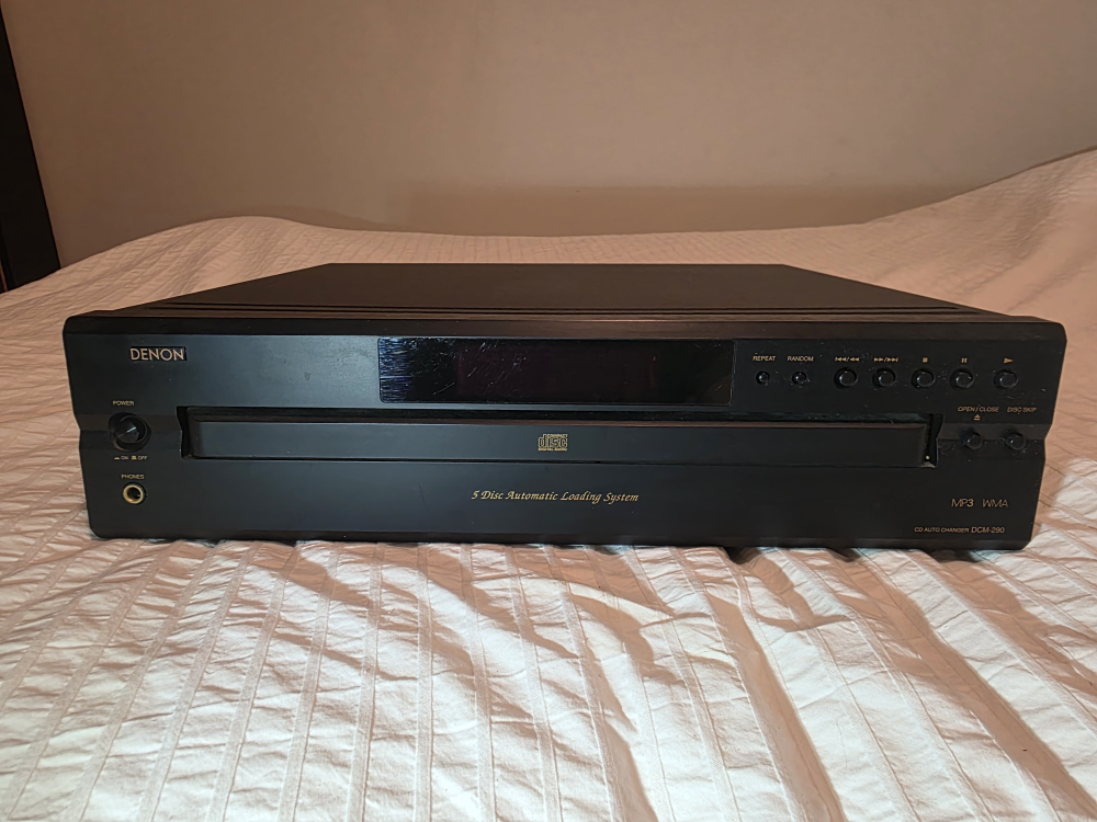 Denon DCM-200 5-Disc CD Player with Remote - photo 2