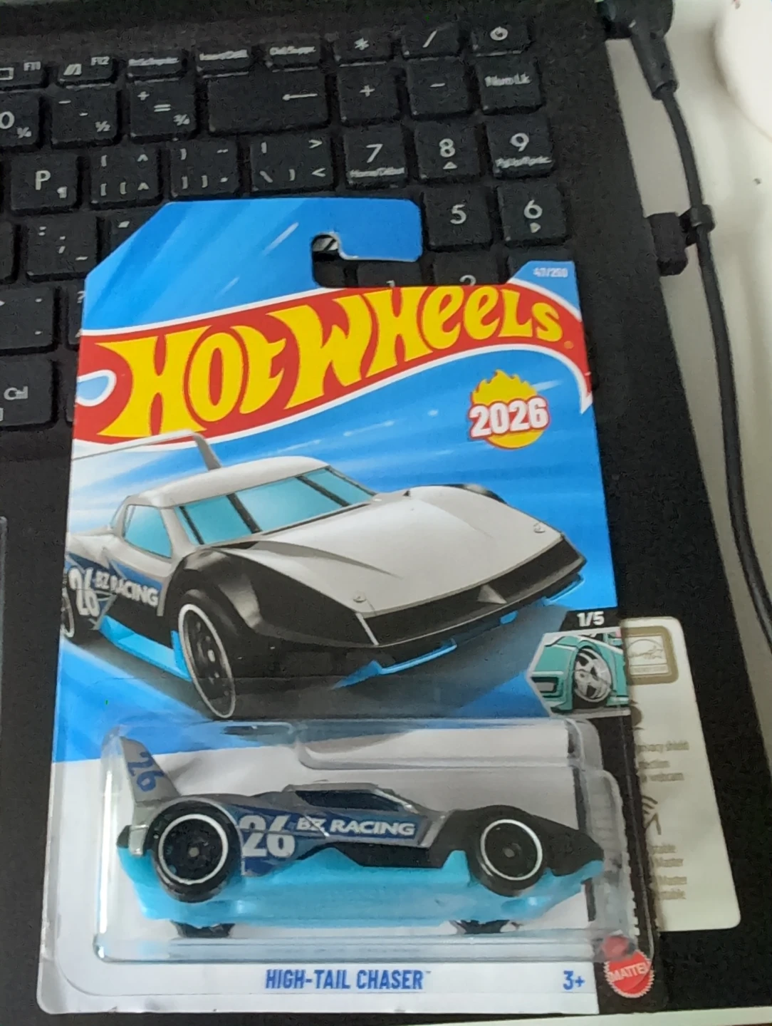Hot Wheels High-Tail Chaser Diecast Car 2026