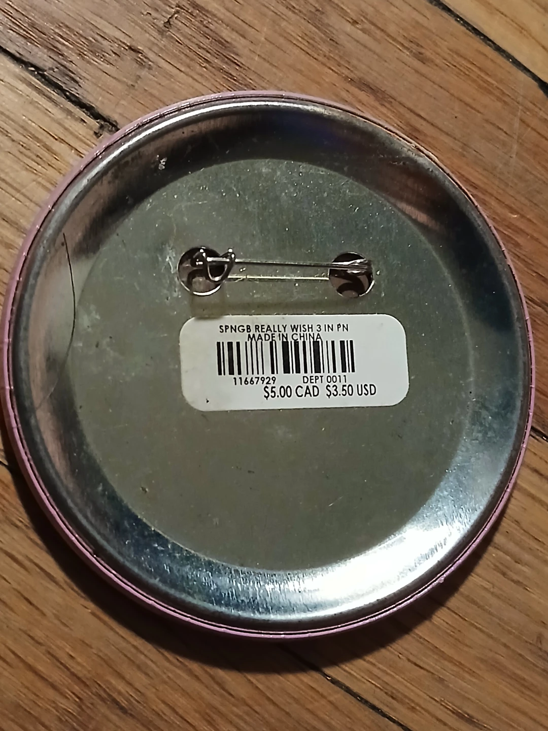 I Really Wish I Weren't Here Right Now Button - photo 2