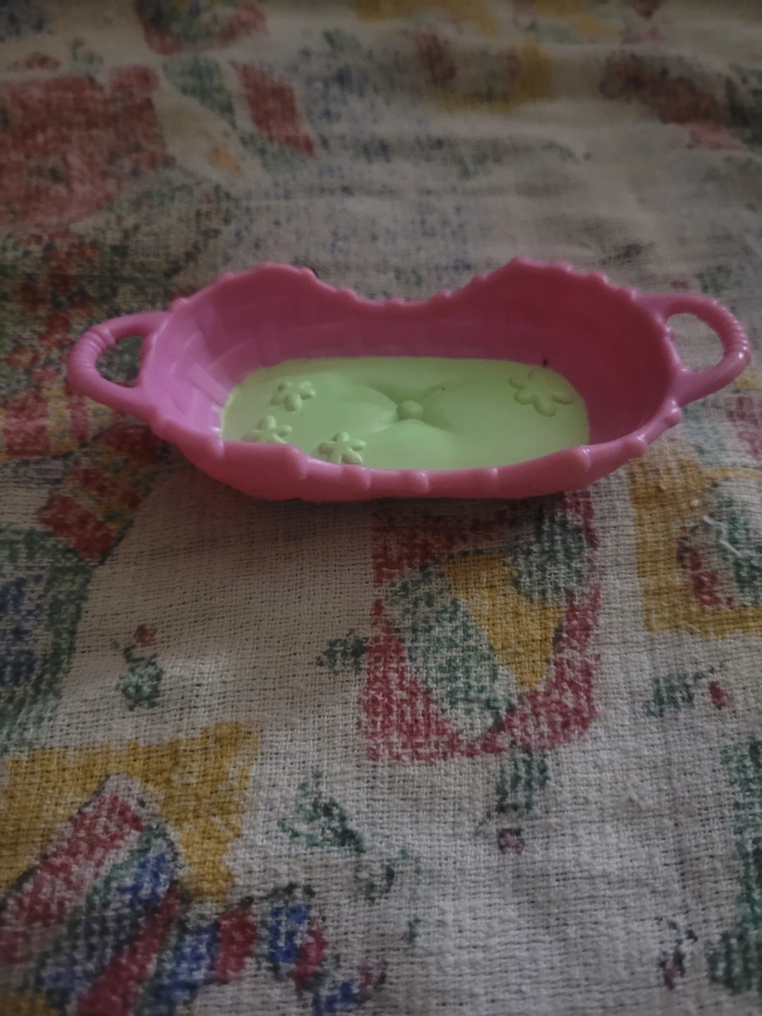 pink and green Hasbro Littlest Pet Shop pet
