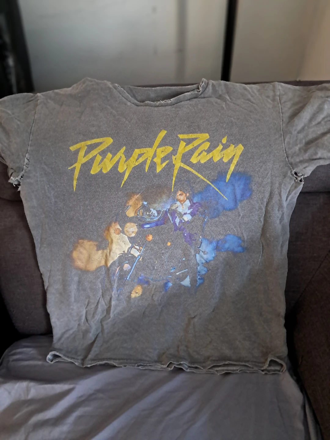 OFFICIAL PRINCE ESTATE LABEL Prince Purple Rain T-ShirT