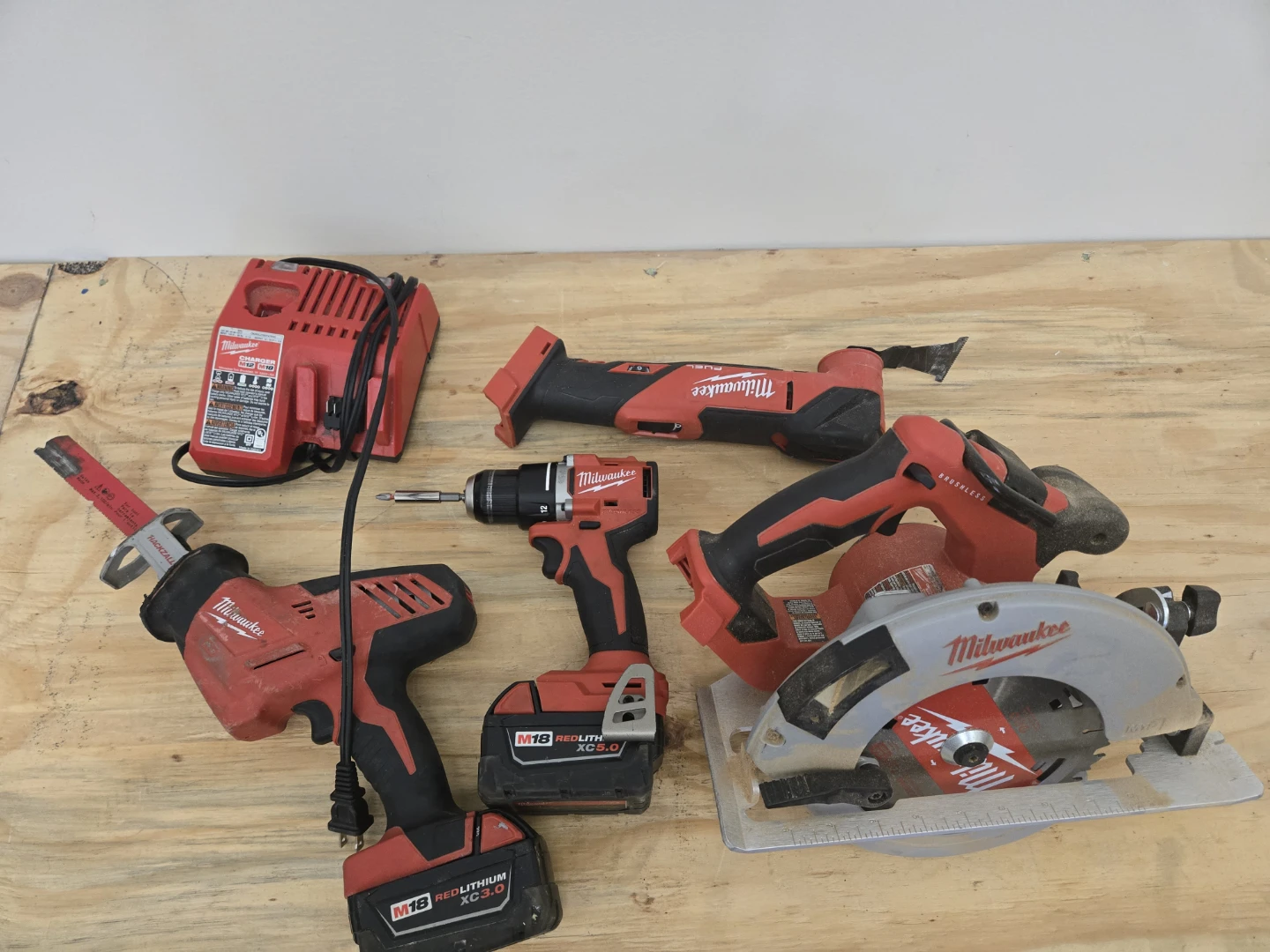 Milwaukee M18 Cordless Power Tool Set