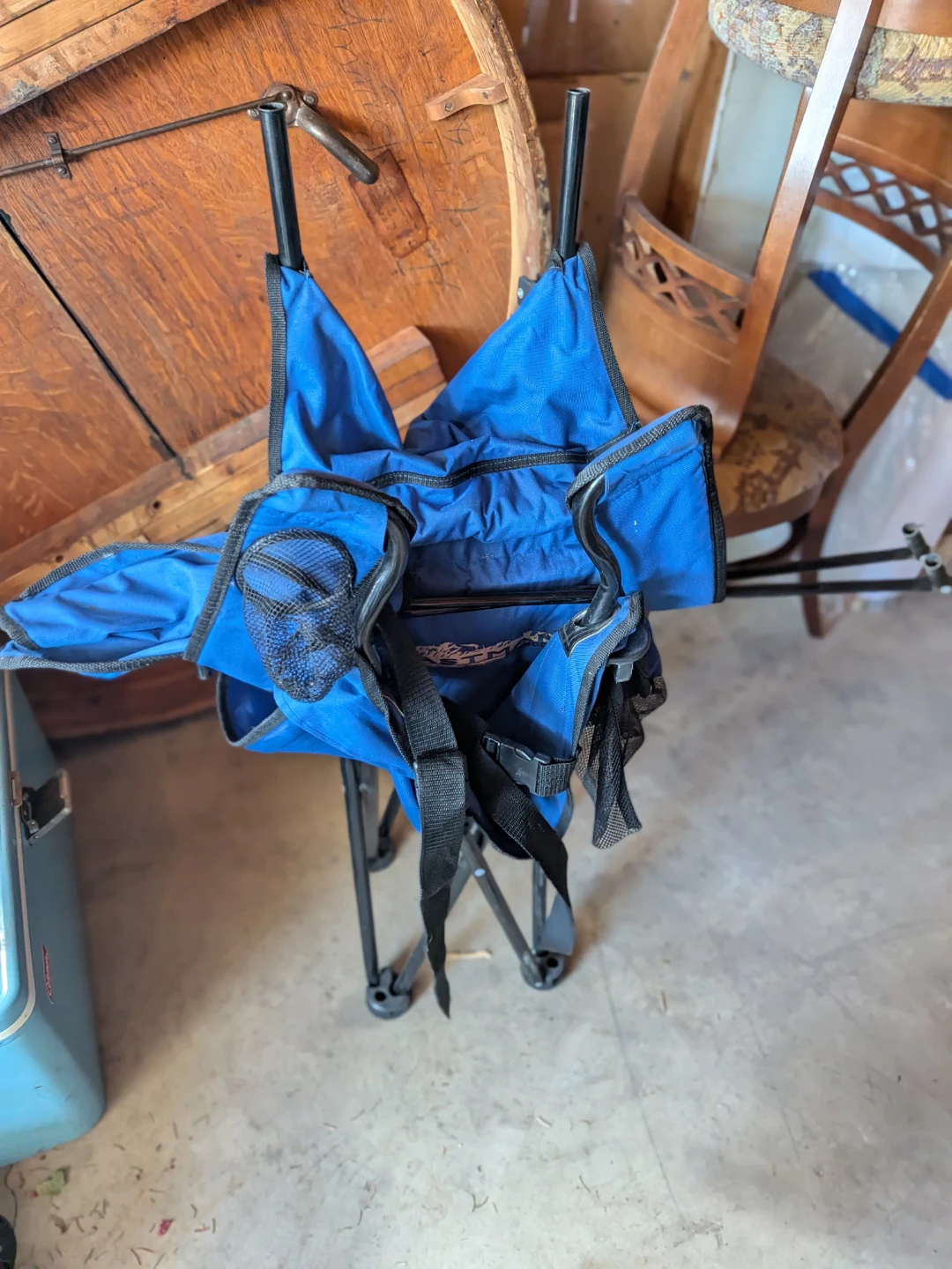 Blue reclining Camp Chair - photo 4