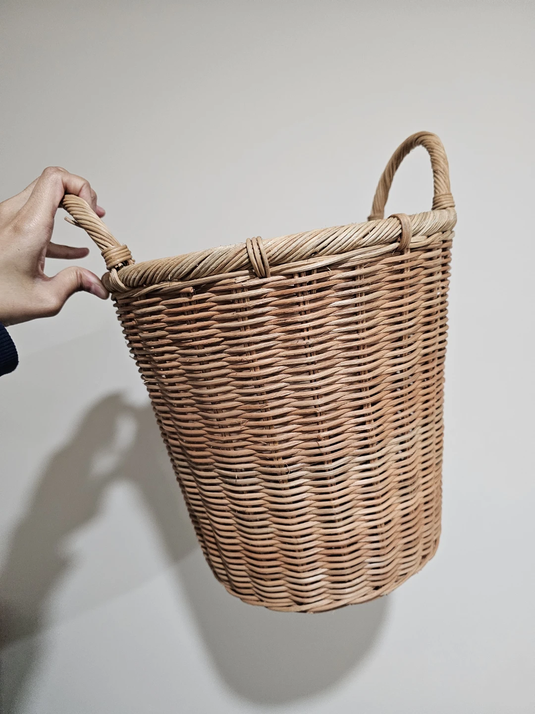 Wicker Basket with Handles