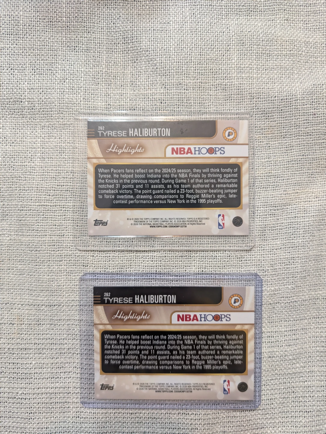 Tyrese Haliburton NBA Hoops Basketball Cards. ⚽ - photo 3