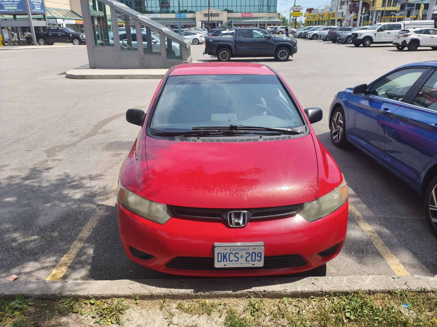 2007 Honda Civic DX Coupe, Android screen, new tires