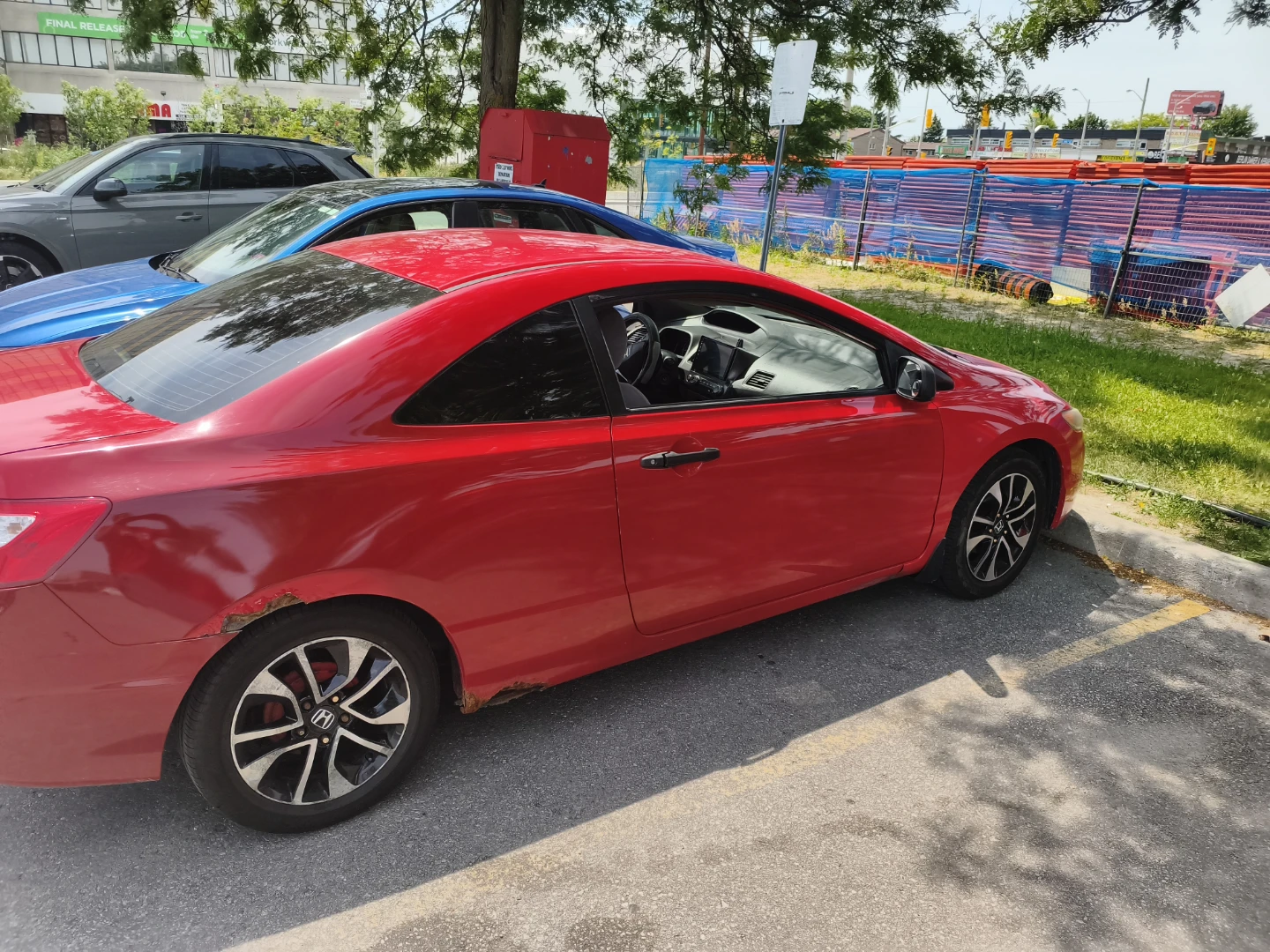 2007 Honda Civic DX Coupe, Android screen, new tires - photo 4
