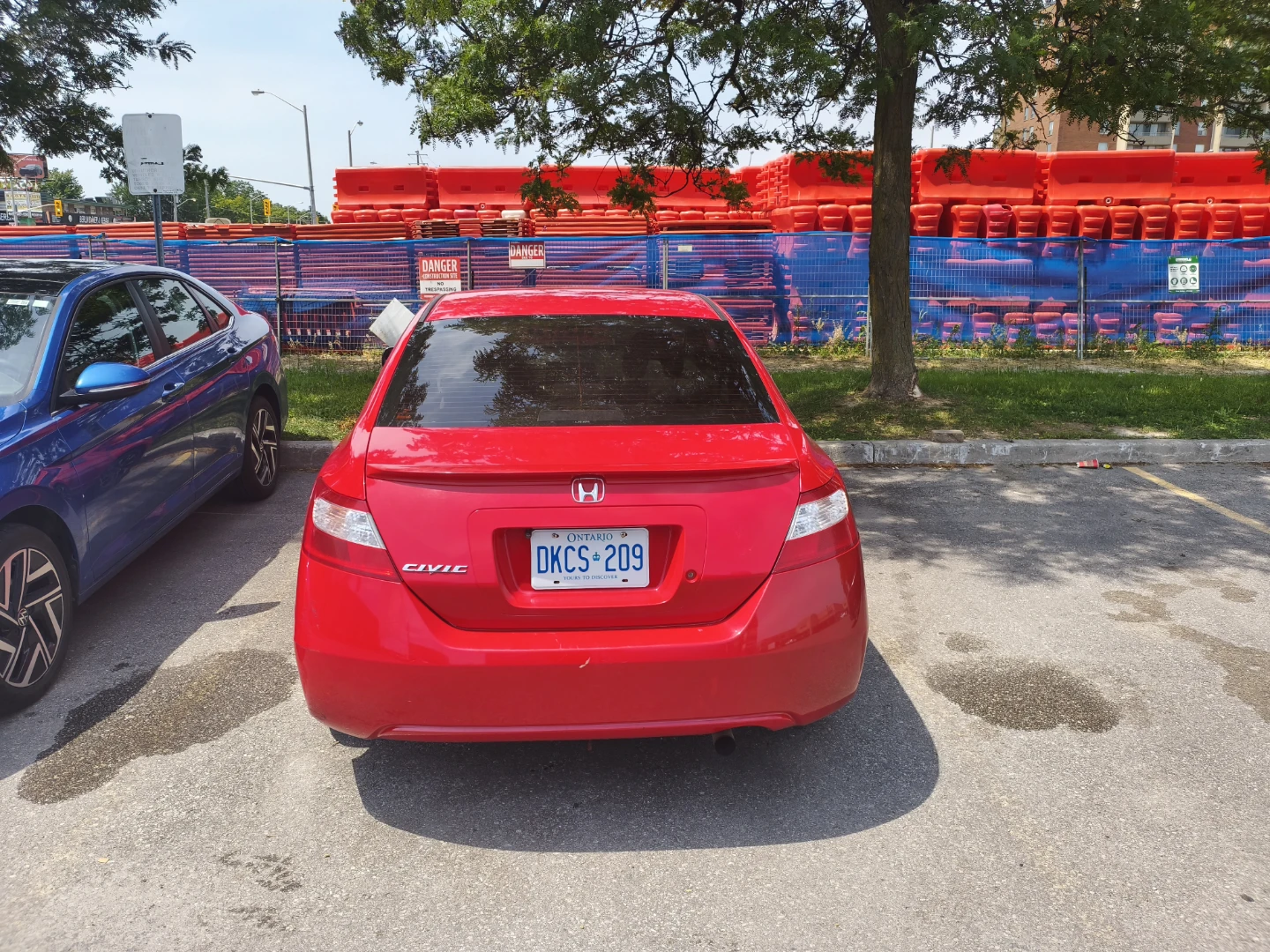 2007 Honda Civic DX Coupe, Android screen, new tires - photo 5