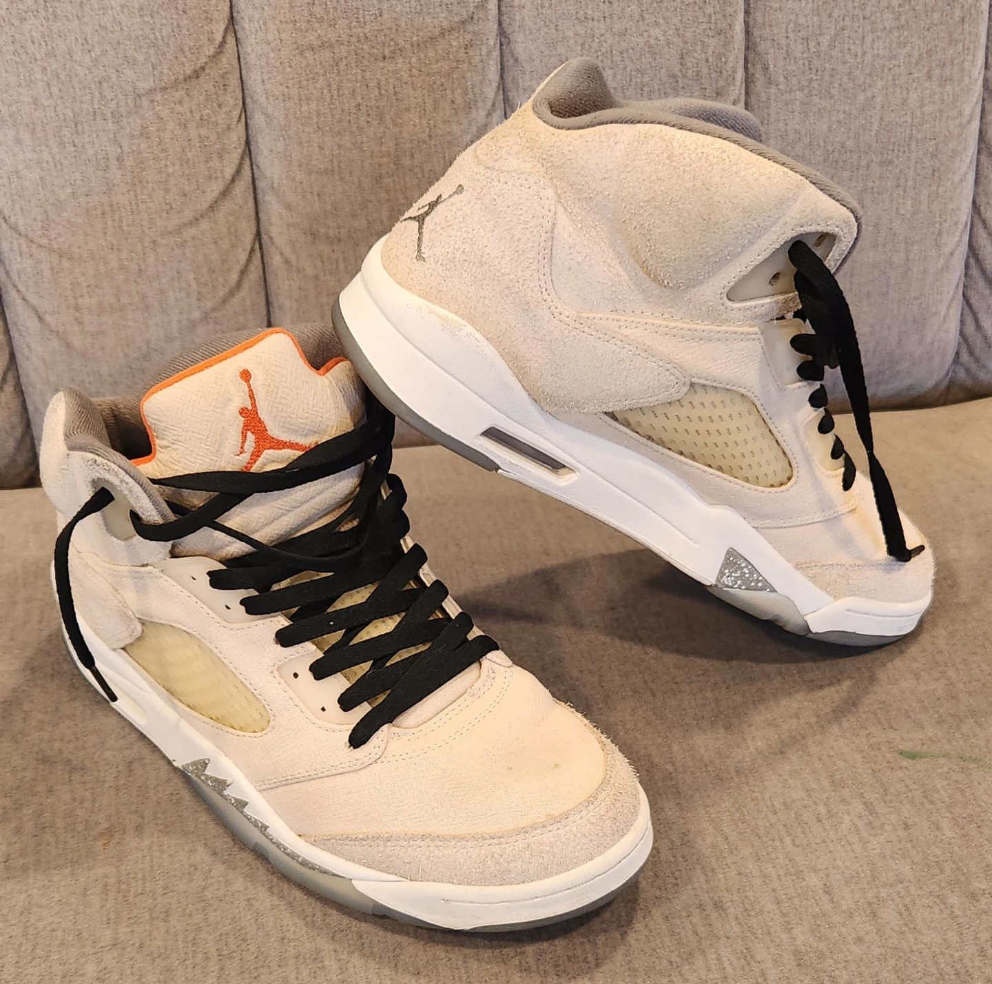 Air Jordan 5 "Off-White Sail" Men's Shoes