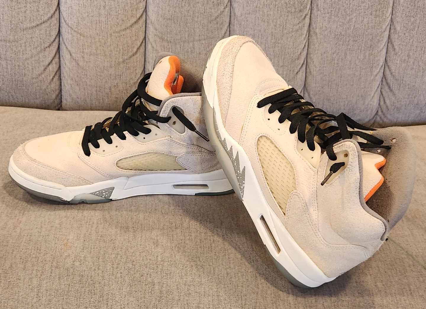 Air Jordan 5 "Off-White Sail" Men's Shoes - photo 4