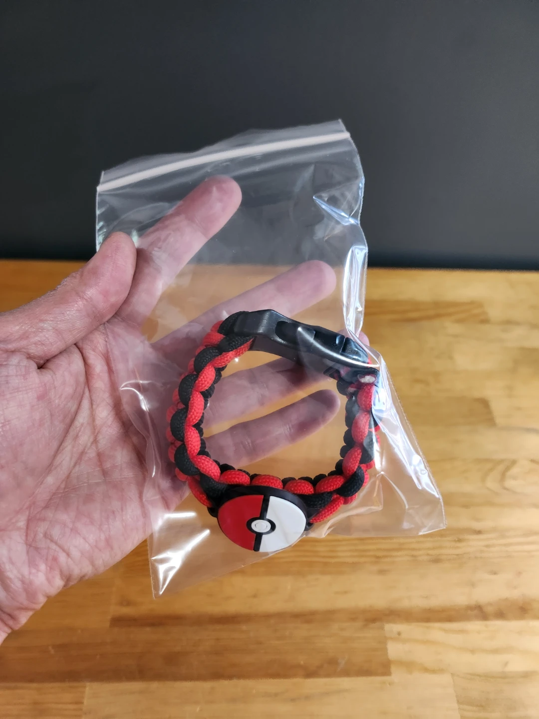 Pokémon Poké Ball Paracord Bracelet Kids - photo 5