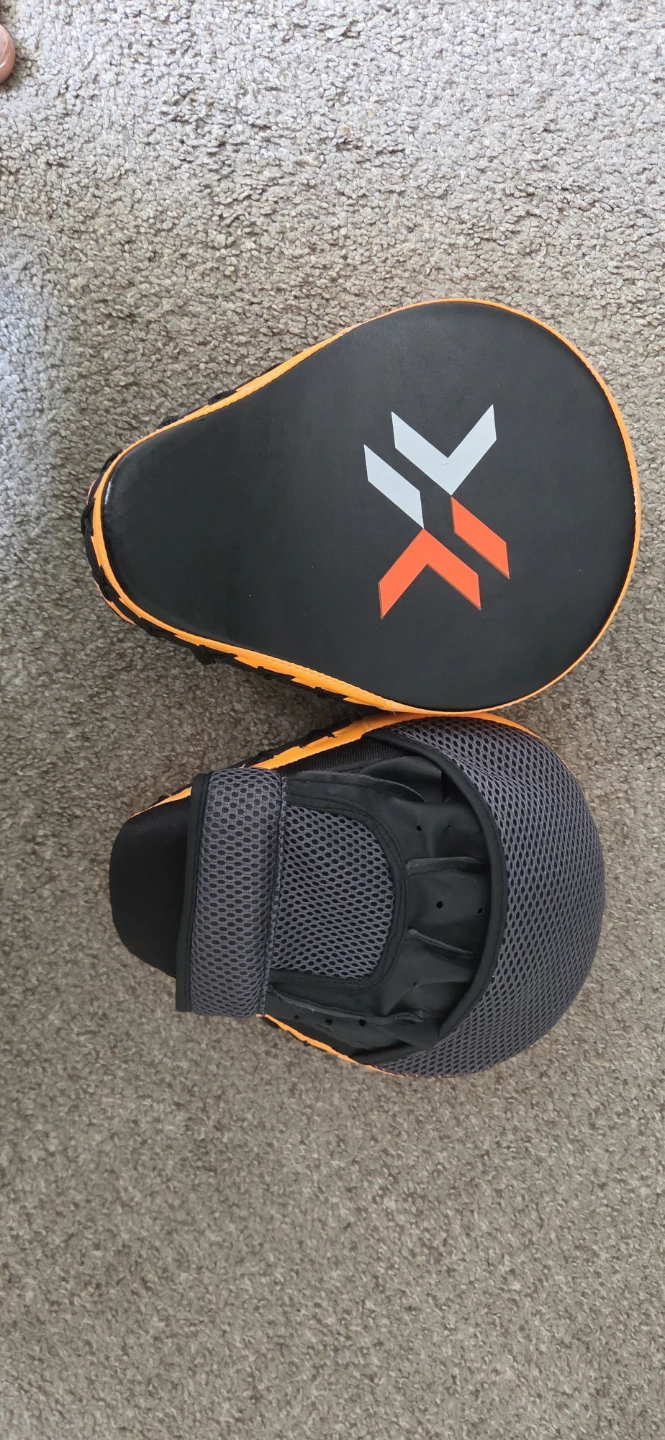 XNature 2 PC Curved Boxing MMA Punching Mitts - photo 3