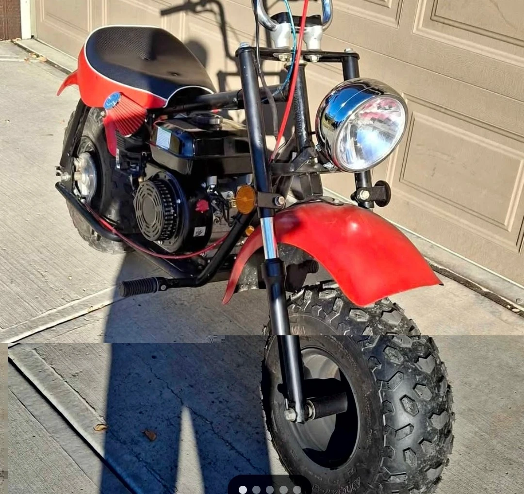 Red Baja Mini Bike - photo 2