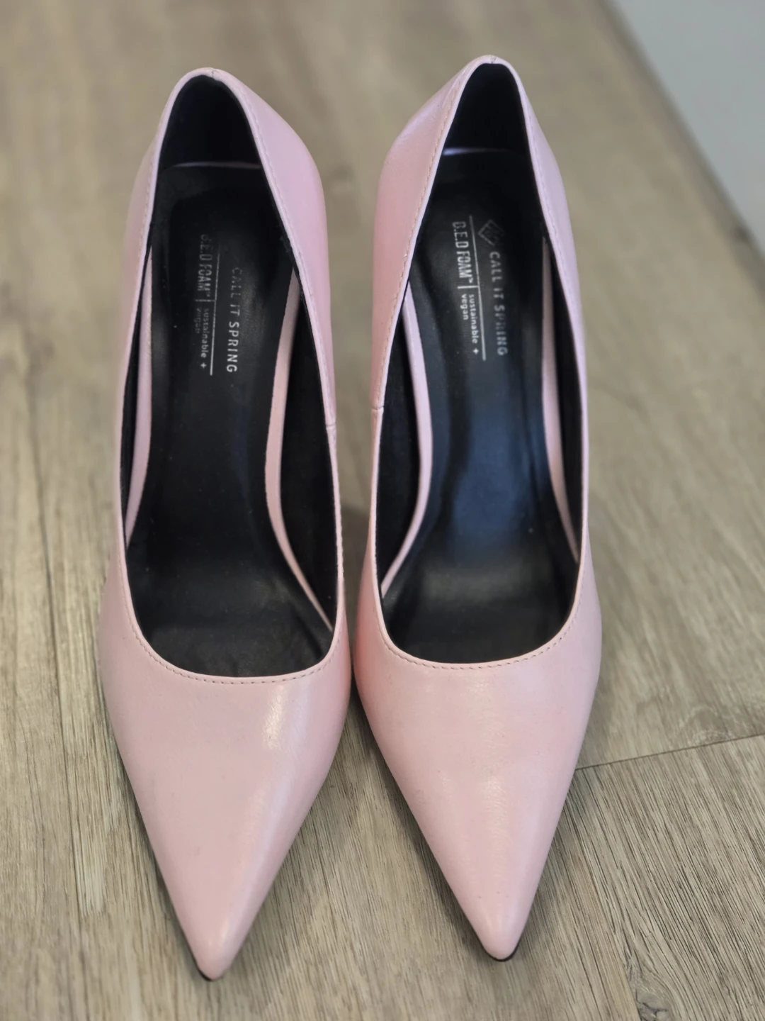 CALL IT SPRING Pink Pointed Toe Heels