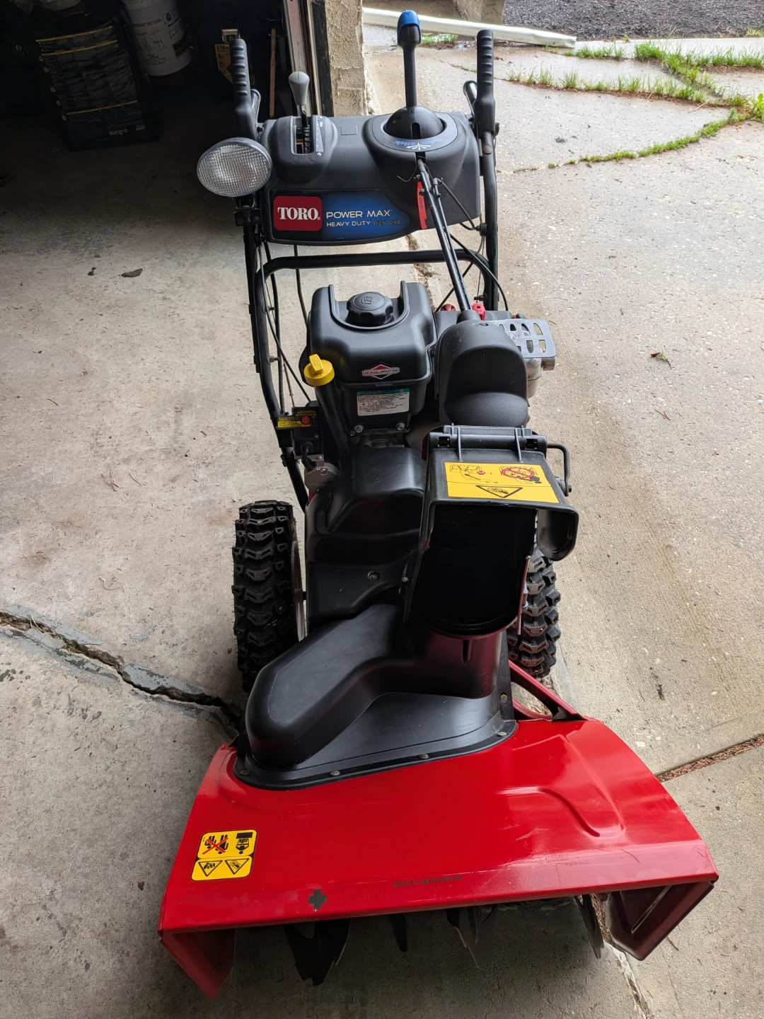 Toro Power Max Snow Blower