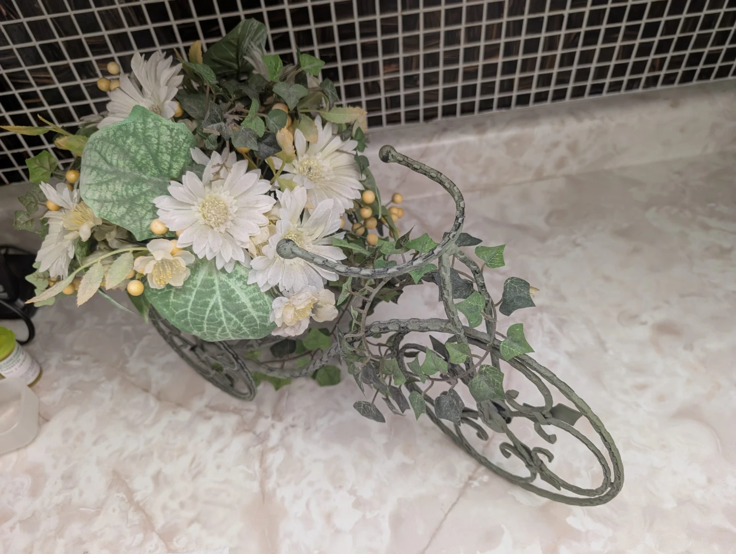Decorative Bicycle Flower Basket - photo 3