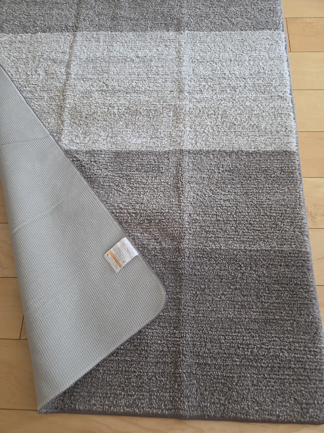 Striped Area Rug - Grey - photo 2