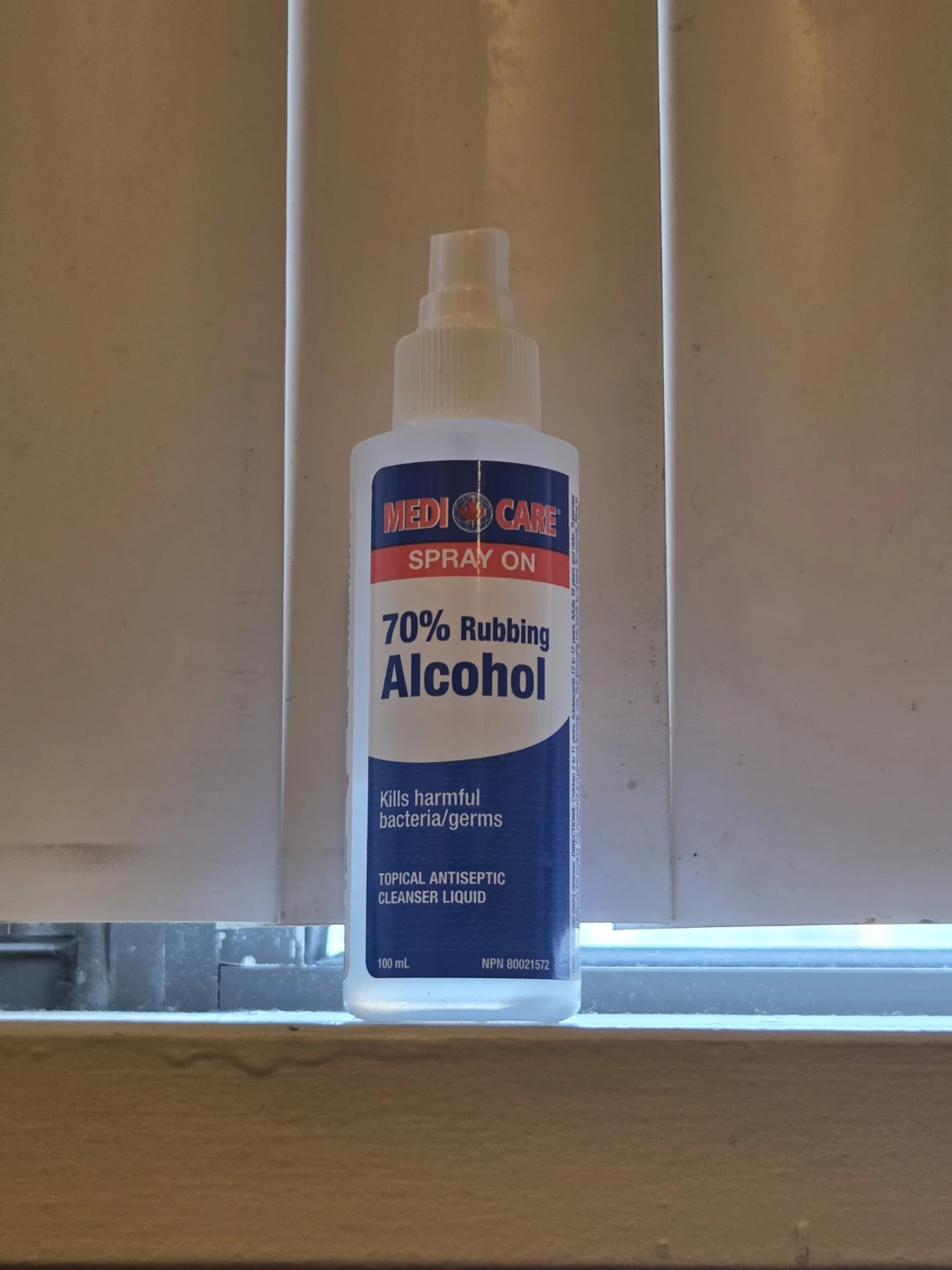 Medi Care 70% Rubbing Alcohol Spray - 100 mL