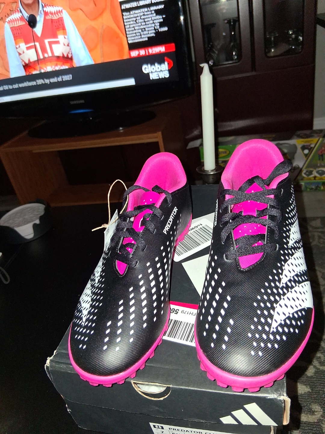 Adidas Predator Club TF Soccer Cleats (Kids Size 7) - photo 2