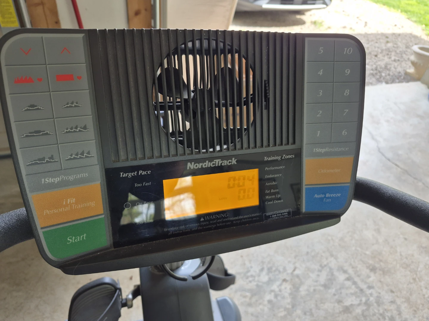 NordicTrack SL728 Recumbent Exercise Bike